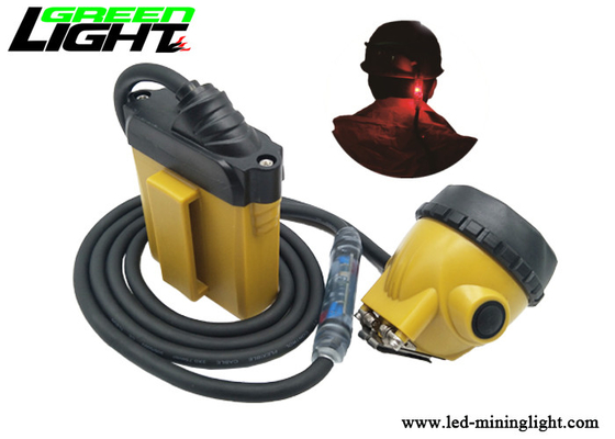 Lampa górnicza LED High Beam, 25000lux Coal Miners Reflektor 10.4Ah Bateria z niskim światłem ostrzegawczym