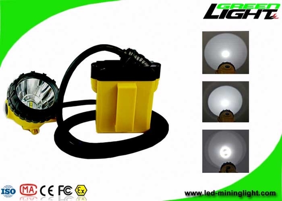 IP68 25000lux LED Światła górnicze Anti Explosive 348lum 10.4Ah Bateria SAMSUNG