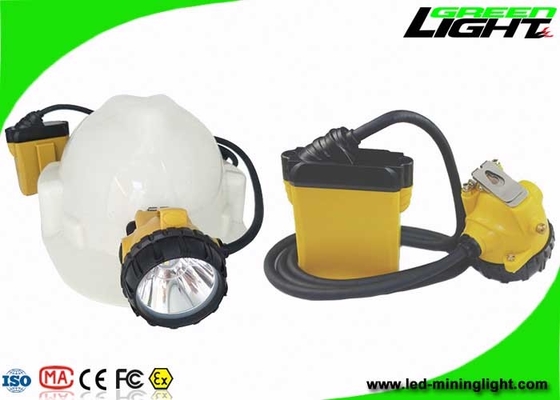 IP68 25000lux LED Światła górnicze Anti Explosive 348lum 10.4Ah Bateria SAMSUNG