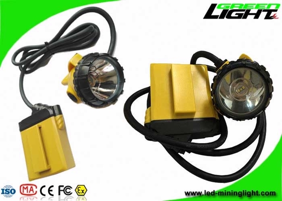 IP68 25000lux LED Światła górnicze Anti Explosive 348lum 10.4Ah Bateria SAMSUNG