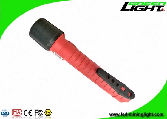 Silna jasność IP68 przeciwwybuchowa latarka USB 4,4 Ah Akumulator litowo-jonowy 25000 luksów
