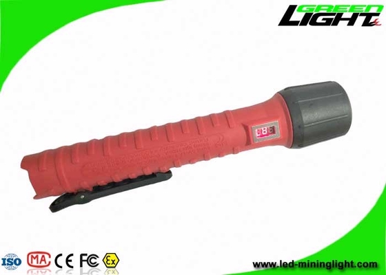 Silna jasność IP68 przeciwwybuchowa latarka USB 4,4 Ah Akumulator litowo-jonowy 25000 luksów