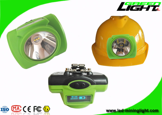 Underground LED Mining Light Ekran OLED PC ABS Materiał Wsparcie Ładowanie USB