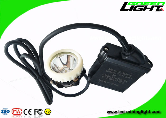 IP67 Miners Helmet Light 10000lux Akumulator 6,6 Ah dla przemysłu mineralnego