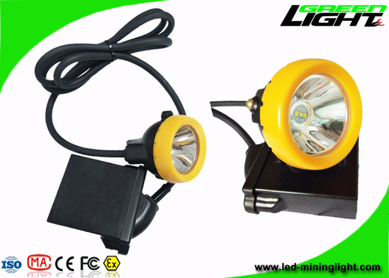 Cree Source LED Mining Light IP68 10000lux 6,6 Ah Bateria z silikonowym przyciskiem