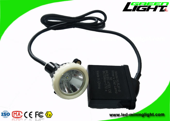 Akumulatorowy kask górnika węgla kamiennego Lekki 10000lux High Beam 22 godziny IP67 Wodoodporny