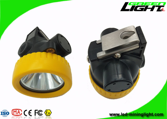 4000lux Mining Hard Hat Lights 2,2 Ah Bateria w jednym zestawie z wtyczką Chager