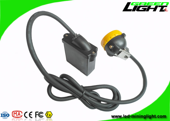 Anti Explosive Led Miners Cap Lamp Jasność 10000lux z funkcją ostrzegania o niskim poborze mocy