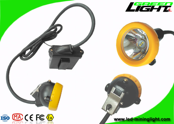 Anti Explosive Led Miners Cap Lamp Jasność 10000lux z funkcją ostrzegania o niskim poborze mocy