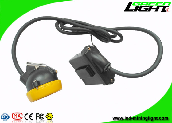 IP68 Led Miners Cap Lamp 10000lux 7,8 Ah Akumulator litowo-jonowy z silikonową nasadką przycisku