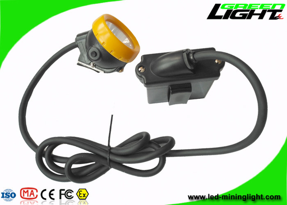 10000lux Brightness Mining Cap Lights Bezpieczeństwo IP68 z funkcją ostrzegania o niskiej mocy