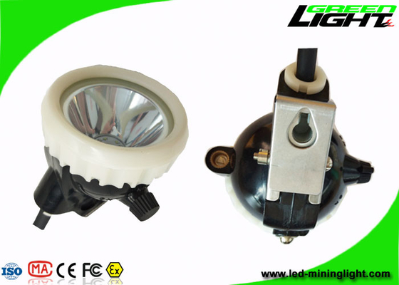 PC Body Led Miners Cap Lamp Headlight 10000lux Akumulator odporny na płomienie