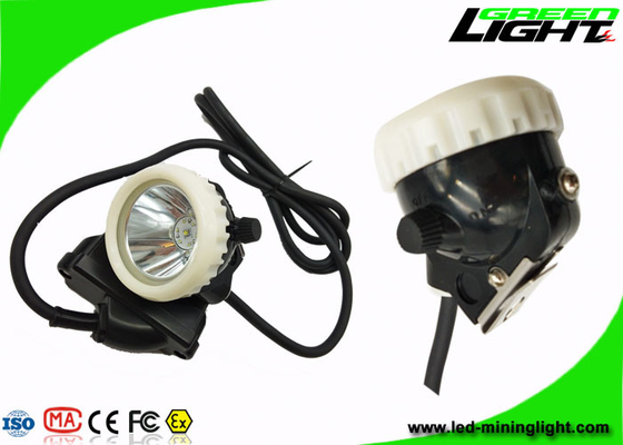 PC Body Led Miners Cap Lamp Headlight 10000lux Akumulator odporny na płomienie
