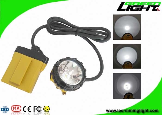 3W Cree LED Górniczy kask górniczy Światła 25000Lux Cztery poziomy oświetlenia z ostrzeżeniem o niskim poborze mocy
