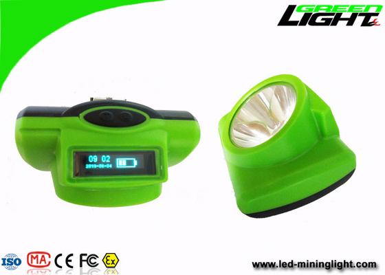 Przenośna lampa górnicza Lampa Oled Ekran 13000lux IP68 14-16 godzin Woking Time