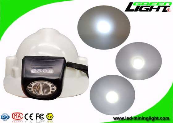 Przenośne bezprzewodowe lampy górnicze z cyfrowym ekranem IP68 8000lux Wysoka jasność