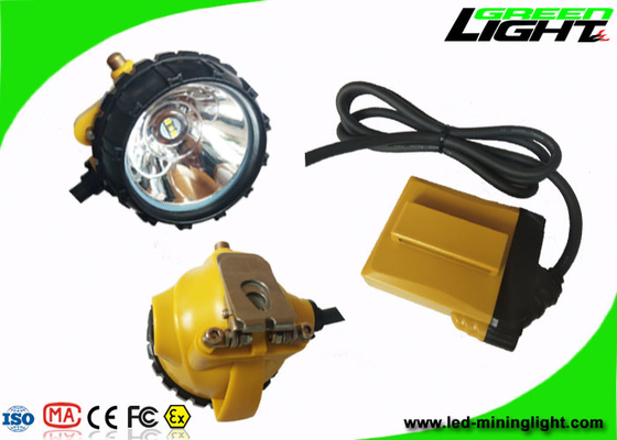 Czapka z daszkiem górniczym do świateł Kask 10.4AH IP68 25000lux Światła drogowe z ładowarką 2A