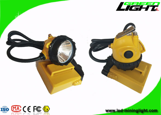 Czapka z daszkiem górniczym do świateł Kask 10.4AH IP68 25000lux Światła drogowe z ładowarką 2A