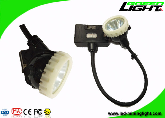 10000 lux IP68 przewodowa lampa górnicza 5.2Ah 16hrs czas pracy Miner Headlamp magnetyczne ładowanie USB do górnictwa
