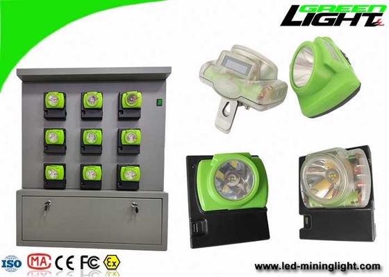 Dwustronne ładowarki do akumulatorowych lamp górniczych 18 jednostek do serii GLC-6