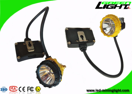 Super Light 15000lux Miners Cap Lamp 6.8Ah Bateria z czterema trybami świecenia