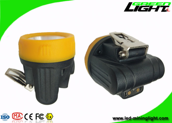 Magnetyczne ładowanie 10000lux Underground Miner Cap Lamp Mały rozmiar Bateria IP68 3,8 Ah