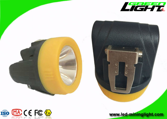 Magnetyczne ładowanie 10000lux Underground Miner Cap Lamp Mały rozmiar Bateria IP68 3,8 Ah