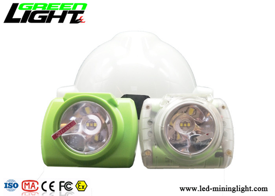 Przezroczysty kolor LED Mining Light Materiał ABS / PC 13000lux 14-16 godzin czasu pracy