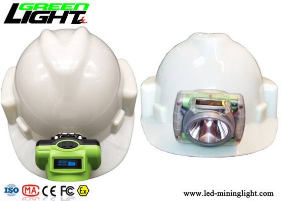 Przezroczysty kolor LED Mining Light Materiał ABS / PC 13000lux 14-16 godzin czasu pracy