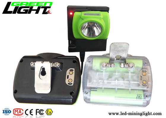 Przezroczysty kolor LED Mining Light Materiał ABS / PC 13000lux 14-16 godzin czasu pracy
