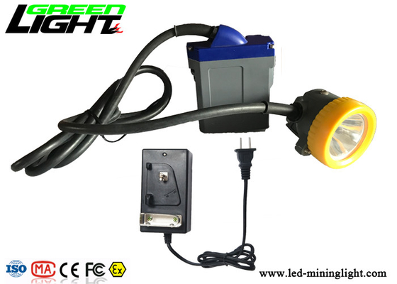 Przewodowa ładowalna latarka górnicza 15000lux 3W Cree Led z akumulatorem litowo-jonowym 6,6 Ah