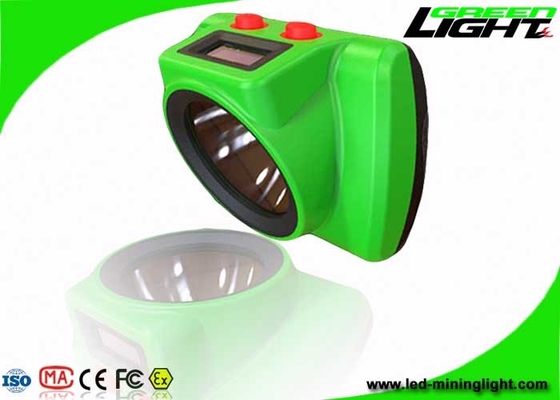 IP68 Akumulator Led Hard Hat Light 25000lux ABS PC Materiał z systemem śledzenia