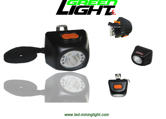 Mała lampa LED górników 8000LUX Jasność 221lum z cyfrowym ekranem