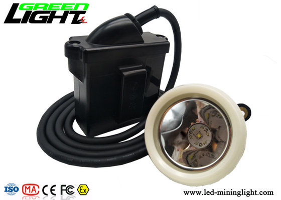 10000lux Brightness Cordless Mining Cap Lamps IP67 Wodoodporność 100000hrs Light Life Span