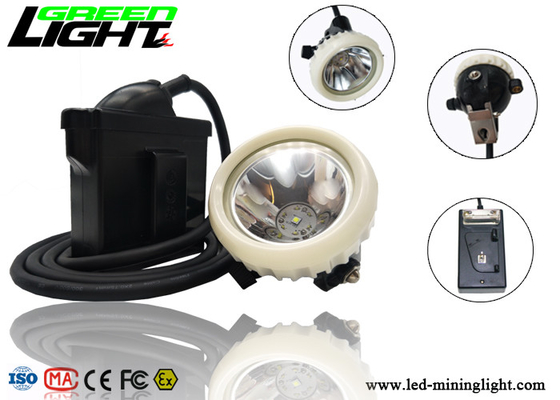 10000lux Brightness Cordless Mining Cap Lamps IP67 Wodoodporność 100000hrs Light Life Span