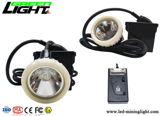 10000lux Brightness Cordless Mining Cap Lamps IP67 Wodoodporność 100000hrs Light Life Span