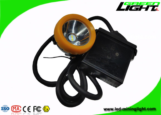 Dotykowa lampa górnicza LED z silikonowym przyciskiem 10000lux Lampa nasadkowa 7,8 Ah Akumulator litowo-jonowy