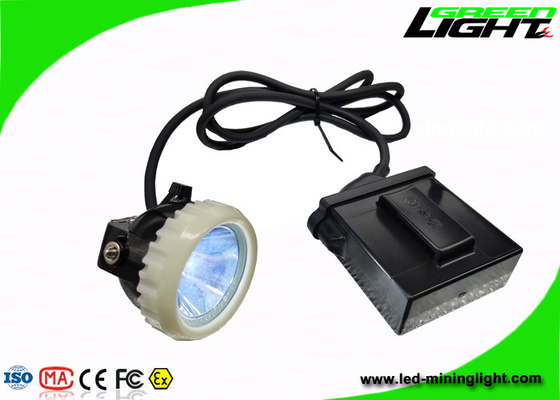 4000lux Brightness Mining Hard Hat Led Lights Wysoka intensywność z dostosowaną długością kabla