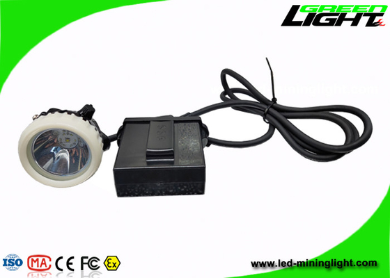 4000lux Brightness Mining Hard Hat Led Lights Wysoka intensywność z dostosowaną długością kabla