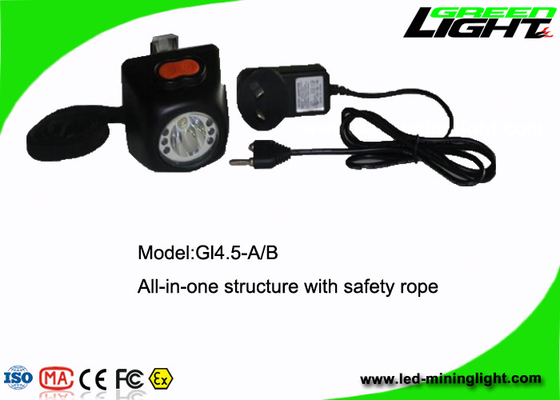 Mały rozmiar Długi czas pracy Cyfrowy screem Mining Cap Lights, lampa LED o wysokiej jasności 8000 luksów