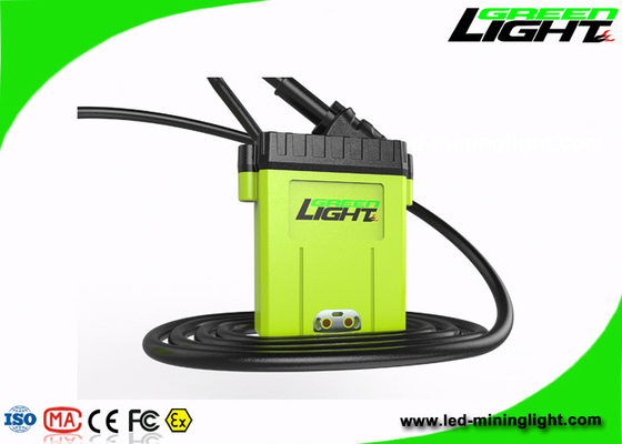 25000lux Brightness Mining Hard Hat Lights IP68 Wodoodporny ekran Oled dla bezpieczeństwa osobistego