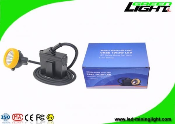 Cree Source Cordless Cap Lamp Mining 10000lux 6,6 Ah Bateria z silikonowym przyciskiem