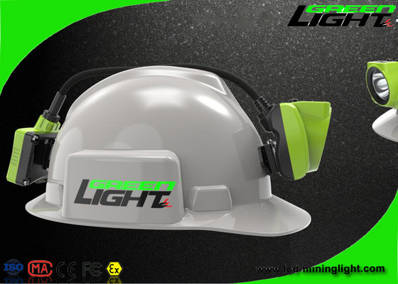 Oled Screen Led Reflektor Górnictwo Hard Hat Światła Bateria litowa 6,8 Ah 18000lux