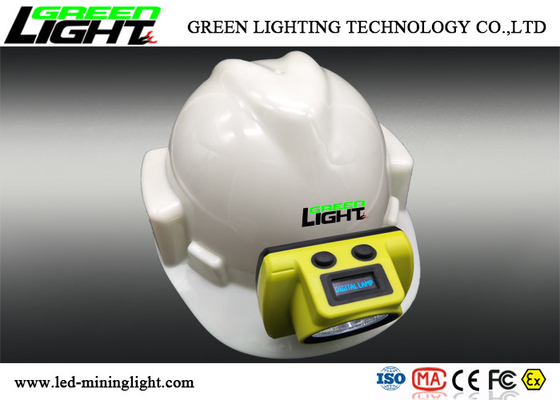 385lum CREE LED Miners Cap Lamp ABS Materiał 6800mA Pojemność baterii Wysoka jasność
