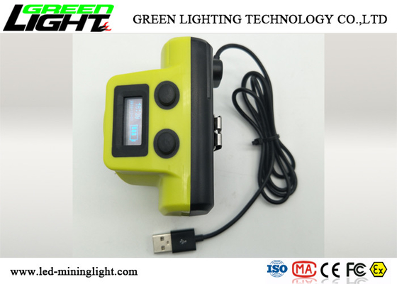 18000 Lux 385 Lum Akumulatorowe lampy górnicze Ekran LED All In One Stuture