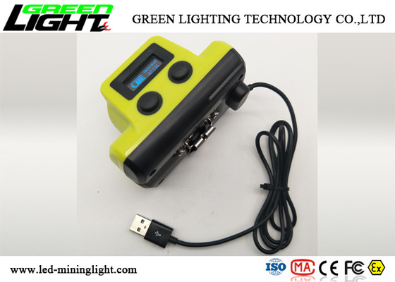 Humid Environment Miners Hat Lamp Anti Explosive 18000lux For Dark Underground