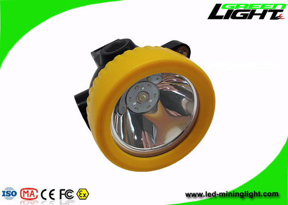 Wysokowydajna lampa LED górników z czapką Akumulatorowa 1000 cykli ładowania Lekka ważona
