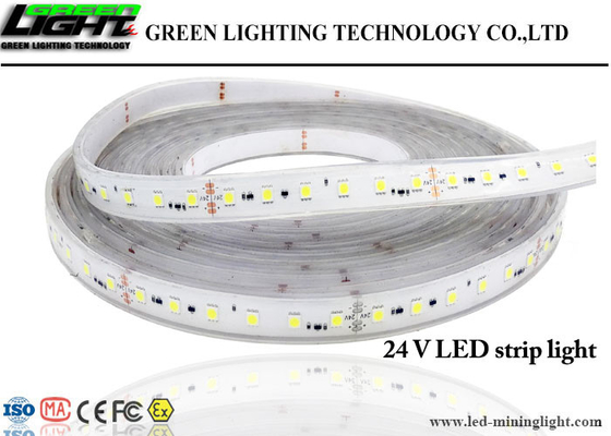 Dostosuj elastyczne paski świetlne LED DC 36 V 60 diod LED / miernik Wodoodporny RGB SMD5050