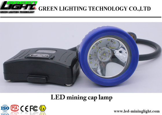 6,8 Ah Panasonic Battery Mining Cap Lights 15000 Lux Coal Underground Application