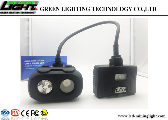 Lampa z podwójną wiązką LED, oświetlenie górnicze o wysokim oświetleniu z ekranem OLED
